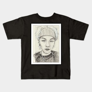 Yoongi Sowoozoo Selca Kids T-Shirt